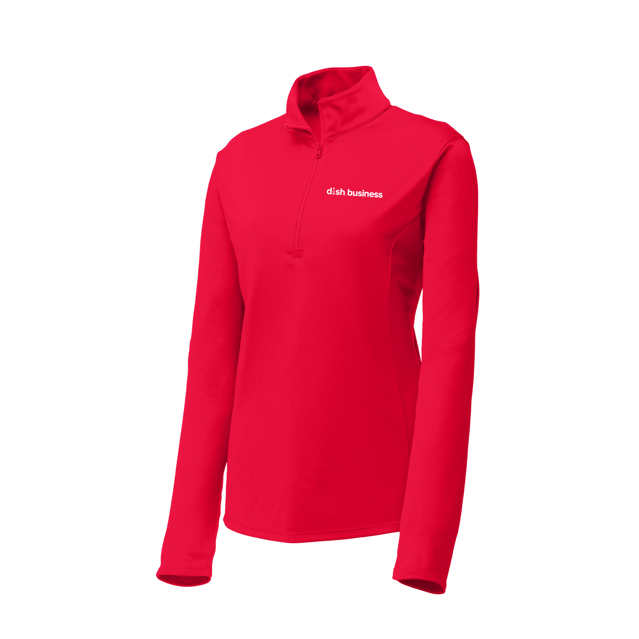 Ladies PosiCharge 1/4-Zip Pullover